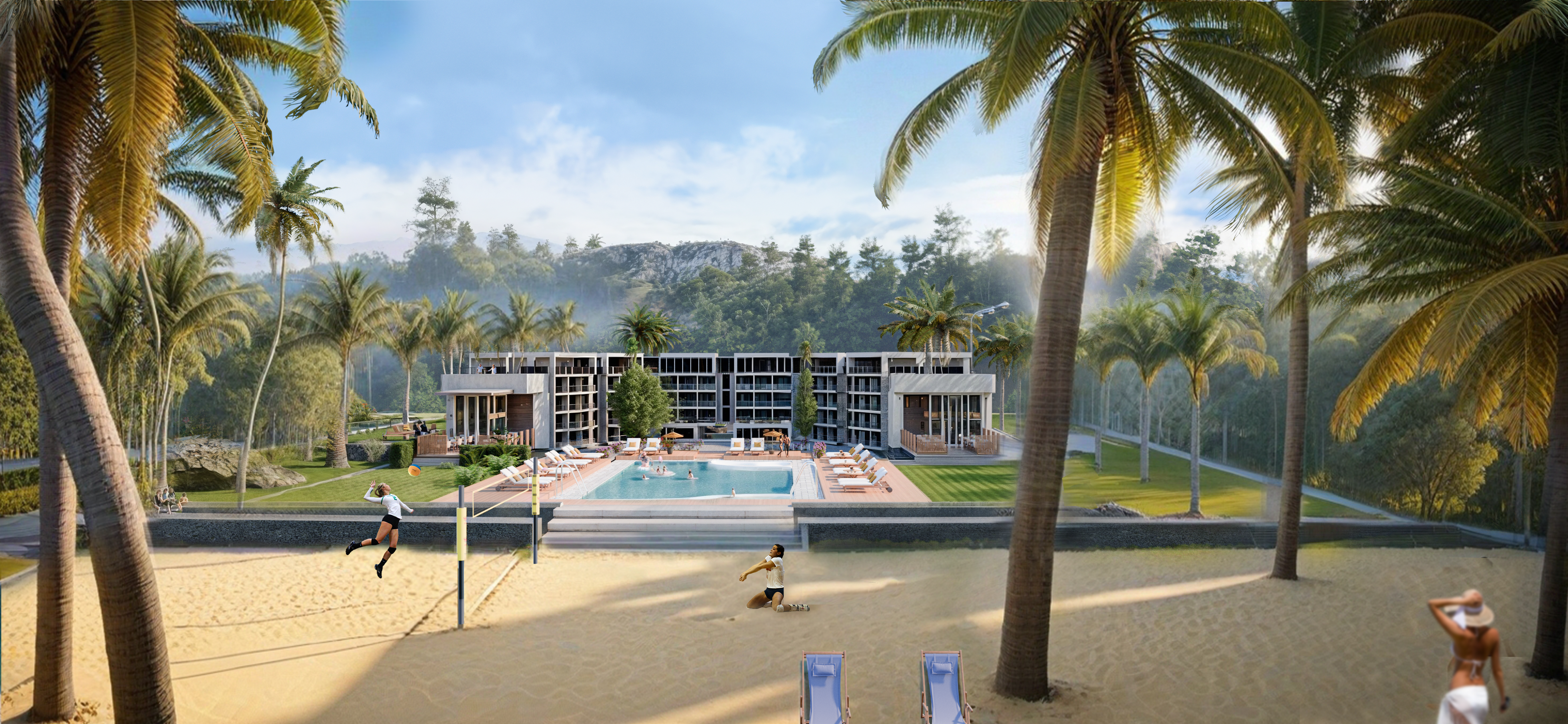 Travelers Palm - Front View
